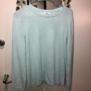 Light turquoise cashmere sweater